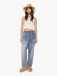 Dr. Collectors P63 Fatigue in Sun Faded | women’s relaxed blue jeans | womens vintage inspired denim pants