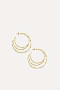 ba&sh maya triple hoop earrings | boho jewellery | bohemian hoops