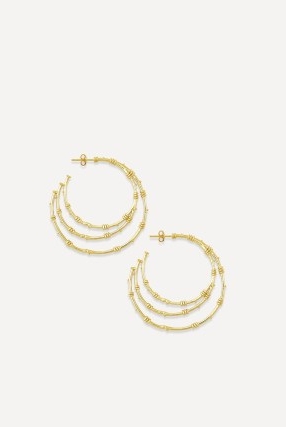 ba&sh maya triple hoop earrings | boho jewellery | bohemian hoops