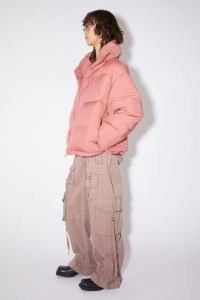 Acne Studios PUFFER JACKET in Blush pink ~ women’s padded winter jackets