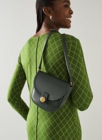 L.K. BENNETT Dee Green Cross-Body Bag ~ crossbody bags in autumn colours