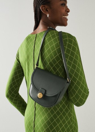 L.K. BENNETT Dee Green Cross-Body Bag ~ crossbody bags in autumn colours