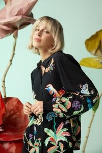 gorman Winter Orchard Placement Shirt – women’s floral printed shirts
